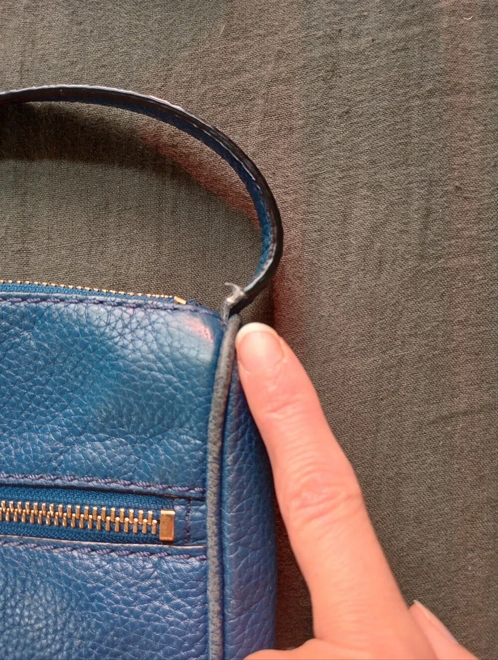 *REHAB* Kate Spade Blue Crossbody